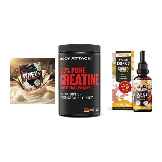 Einsteiger-Set: Sinob Honest + Body Attack 100% + ProFuel VITAMIN – alle enthaltenen Artikel