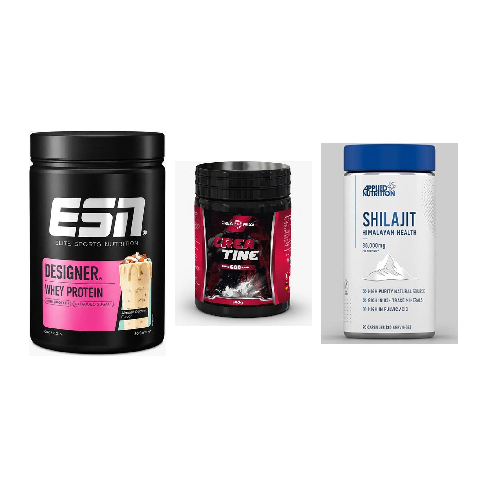 Einsteiger-Set: ESN Designer + CREASWISS + Applied Nutritio – alle enthaltenen Artikel