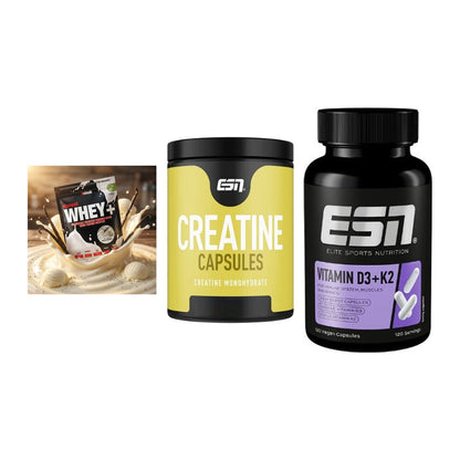 Einsteiger-Set: Sinob Honest + ESN Ultrapure + ESN Vitamin D3 – alle enthaltenen Artikel