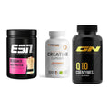 Einsteiger-Set: ESN Designer + ProFuel Creatine + GN Q10 Health – alle enthaltenen Artikel