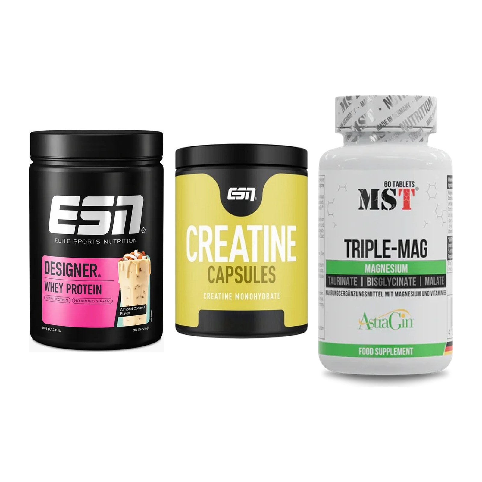 Einsteiger-Set: ESN Designer + ESN Ultrapure + MST Tripple Mag – alle enthaltenen Artikel