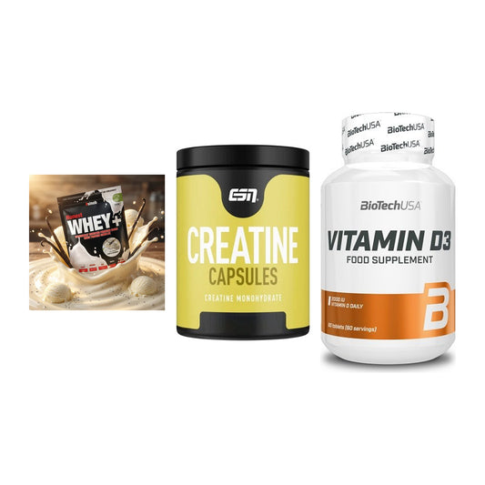 Einsteiger-Set: Sinob Honest + ESN Ultrapure + BioTech Vitamin – alle enthaltenen Artikel