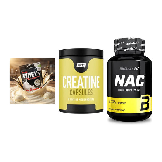 Einsteiger-Set: Sinob Honest + ESN Ultrapure + BioTech NAC – alle enthaltenen Artikel