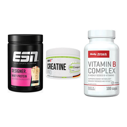 Einsteiger-Set: ESN Designer + MST Creatin Pro + Body Attack – alle enthaltenen Artikel