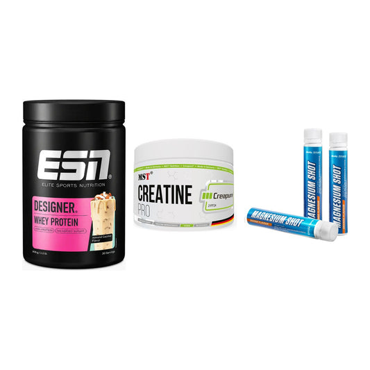 Einsteiger-Set: ESN Designer + MST Creatin Pro + Body Attack – alle enthaltenen Artikel