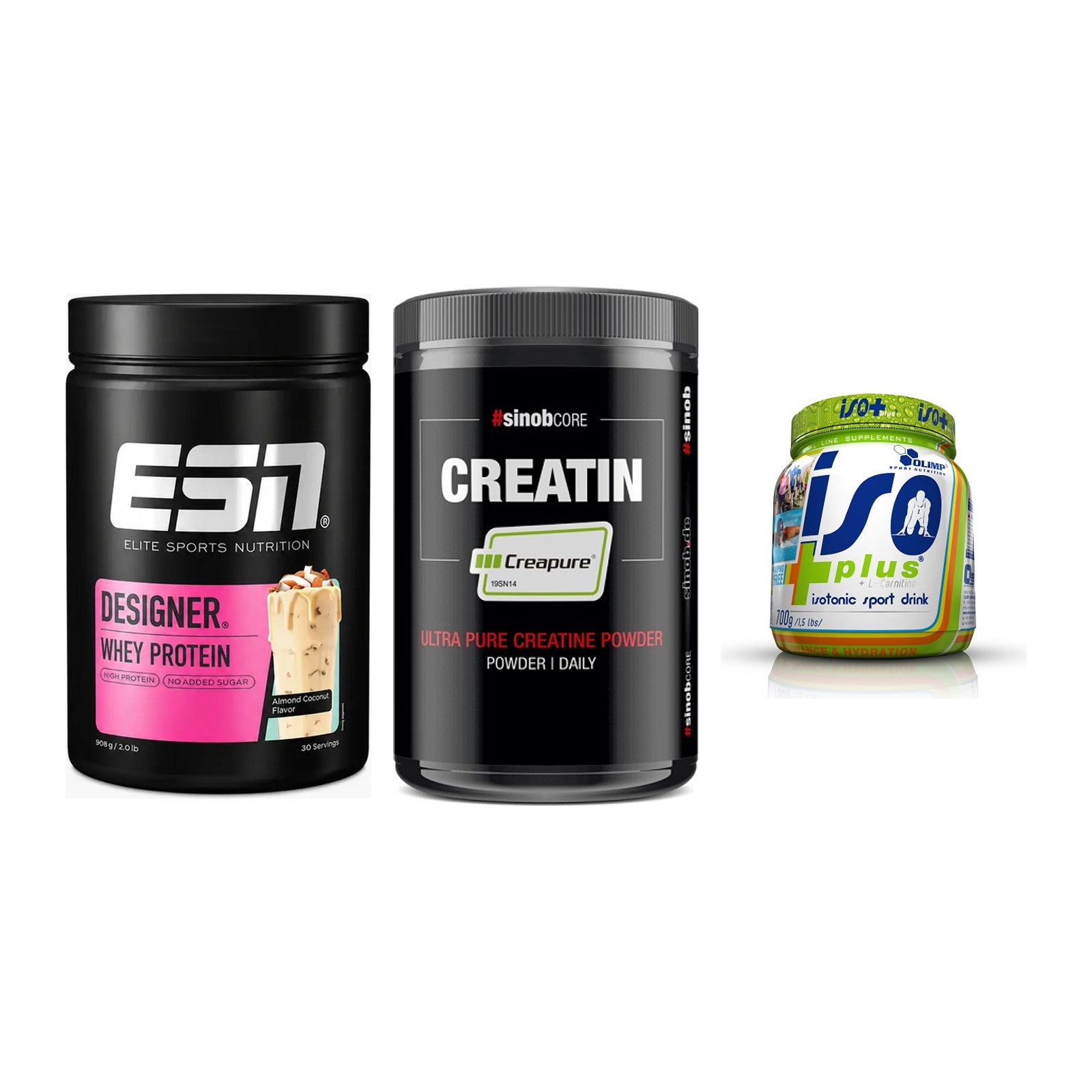 Einsteiger-Set: ESN Designer + Sinob Creatin + Olimp Iso Plus – alle enthaltenen Artikel
