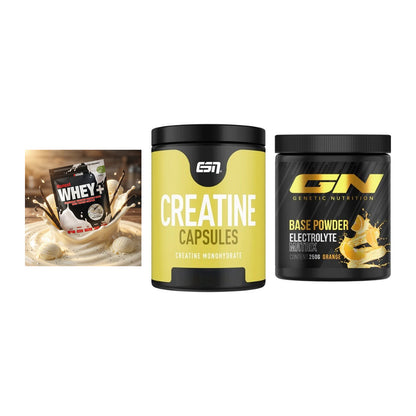 Einsteiger-Set: Sinob Honest + ESN Ultrapure + GN Base Powder – alle enthaltenen Artikel
