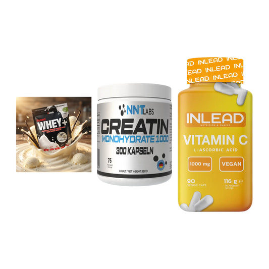 Einsteiger-Set: Sinob Honest + NNT Creatin 1000 + INLEAD Vitamin C – alle enthaltenen Artikel