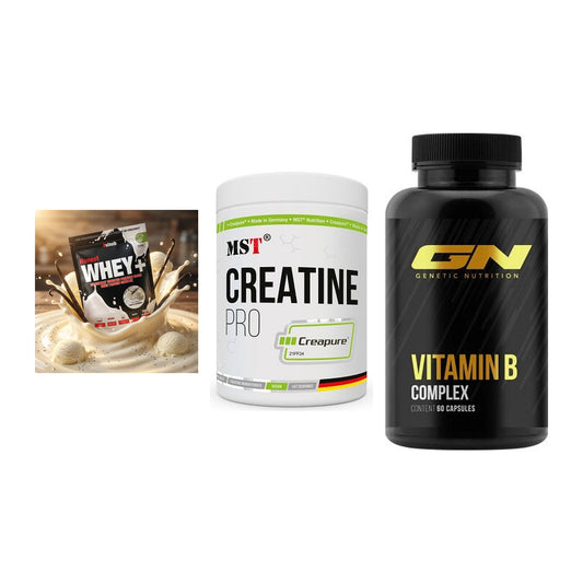 Einsteiger-Set: Sinob Honest + MST Creatin Pro + GN Vitamin – alle enthaltenen Artikel