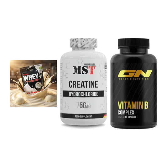 Einsteiger-Set: Sinob Honest + MST Creatine HCL + GN Vitamin – alle enthaltenen Artikel
