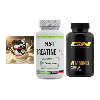 Einsteiger-Set: Sinob Honest + MST Creatine Pro + GN Vitamin – alle enthaltenen Artikel