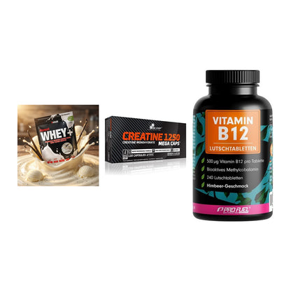 Einsteiger-Set: Sinob Honest + Olimp Creatine + ProFuel Vitamin – alle enthaltenen Artikel