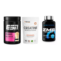 Einsteiger-Set: ESN Designer + ProFuel Creatine + Scitec ZMB