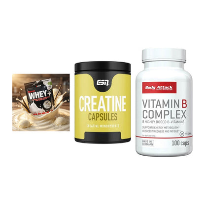 Einsteiger-Set: Sinob Honest + ESN Ultrapure + Body Attack – alle enthaltenen Artikel