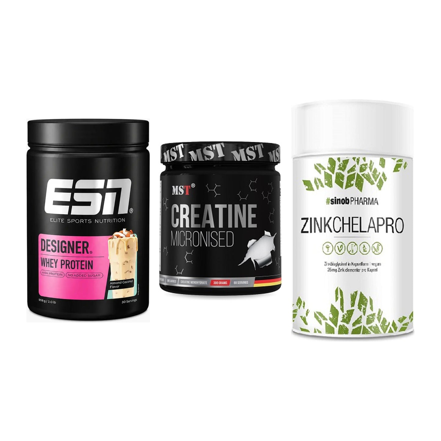 Einsteiger-Set: ESN Designer + MST Creatin + Sinob Zink – alle enthaltenen Artikel