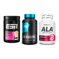 Einsteiger-Set: ESN Designer + EFX Kre-Alkalyn + BioTech ALA – alle enthaltenen Artikel
