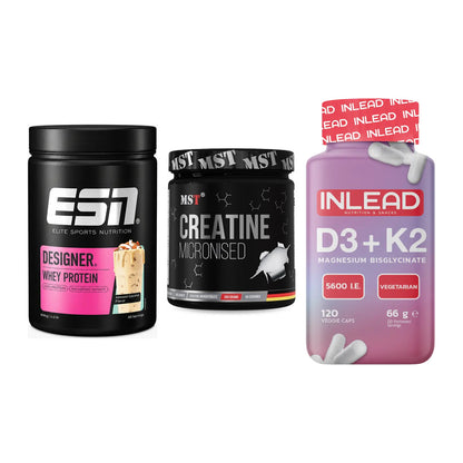 Einsteiger-Set: ESN Designer + MST Creatin + INLEAD Vitamin – alle enthaltenen Artikel