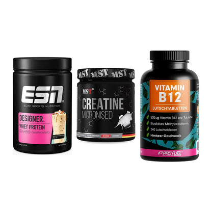 Einsteiger-Set: ESN Designer + MST Creatin + ProFuel Vitamin – alle enthaltenen Artikel