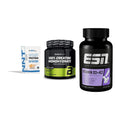 Einsteiger-Set: NNT Whey + BioTech Creatine + ESN Vitamin D3 – alle enthaltenen Artikel