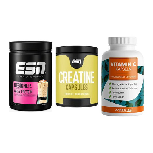 Einsteiger-Set: ESN Designer + ESN Ultrapure + ProFuel Vitamin – alle enthaltenen Artikel