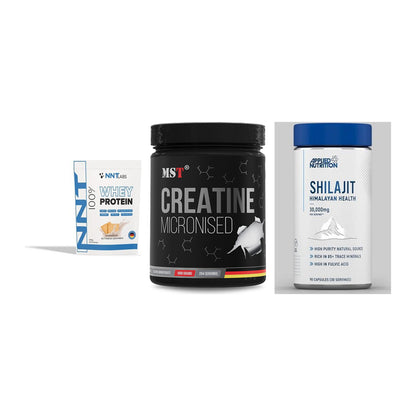 Einsteiger-Set: NNT Whey + MST Creatin + Applied Nutritio – alle enthaltenen Artikel