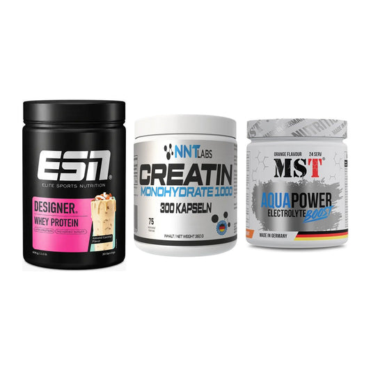 Einsteiger-Set: ESN Designer + NNT Creatin 1000 + MST Aqua Power – alle enthaltenen Artikel