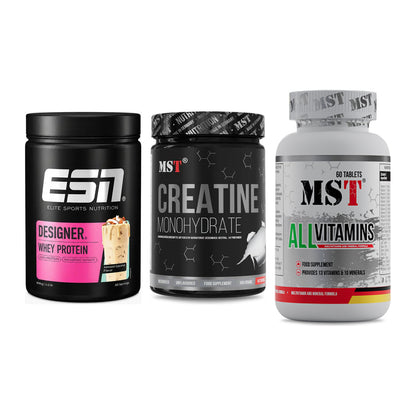 Einsteiger-Set: ESN Designer + MST Creatin + MST All Vitamins – alle enthaltenen Artikel