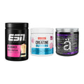 Einsteiger-Set: ESN Designer + Nutrend Creatine + Nanosupps Hype – alle enthaltenen Artikel