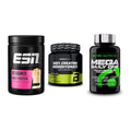 Einsteiger-Set: ESN Designer + BioTech Creatine + Scitec Mega – alle enthaltenen Artikel
