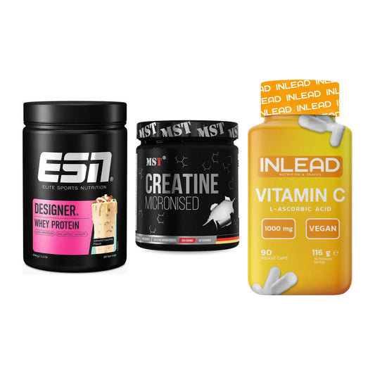 Einsteiger-Set: ESN Designer + MST Creatin + INLEAD Vitamin C – alle enthaltenen Artikel