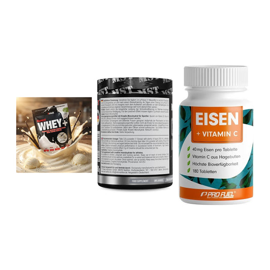 Einsteiger-Set: Sinob Honest + MST Creatin + ProFuel EISEN – alle enthaltenen Artikel