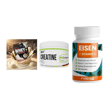 Einsteiger-Set: Sinob Honest + MST Creatin Pro + ProFuel EISEN – alle enthaltenen Artikel