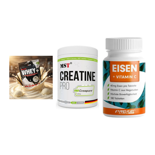 Einsteiger-Set: Sinob Honest + MST Creatin Pro + ProFuel EISEN – alle enthaltenen Artikel