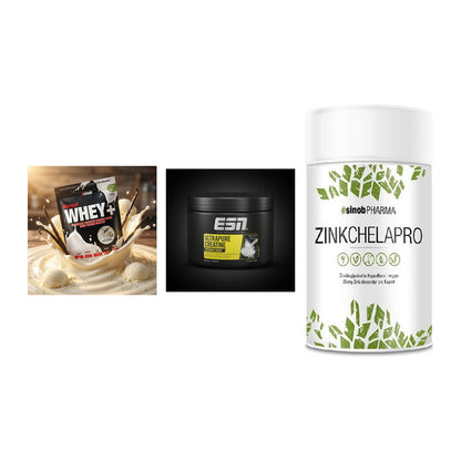 Einsteiger-Set: Sinob Honest + ESN Ultrapure + Sinob Zink – alle enthaltenen Artikel