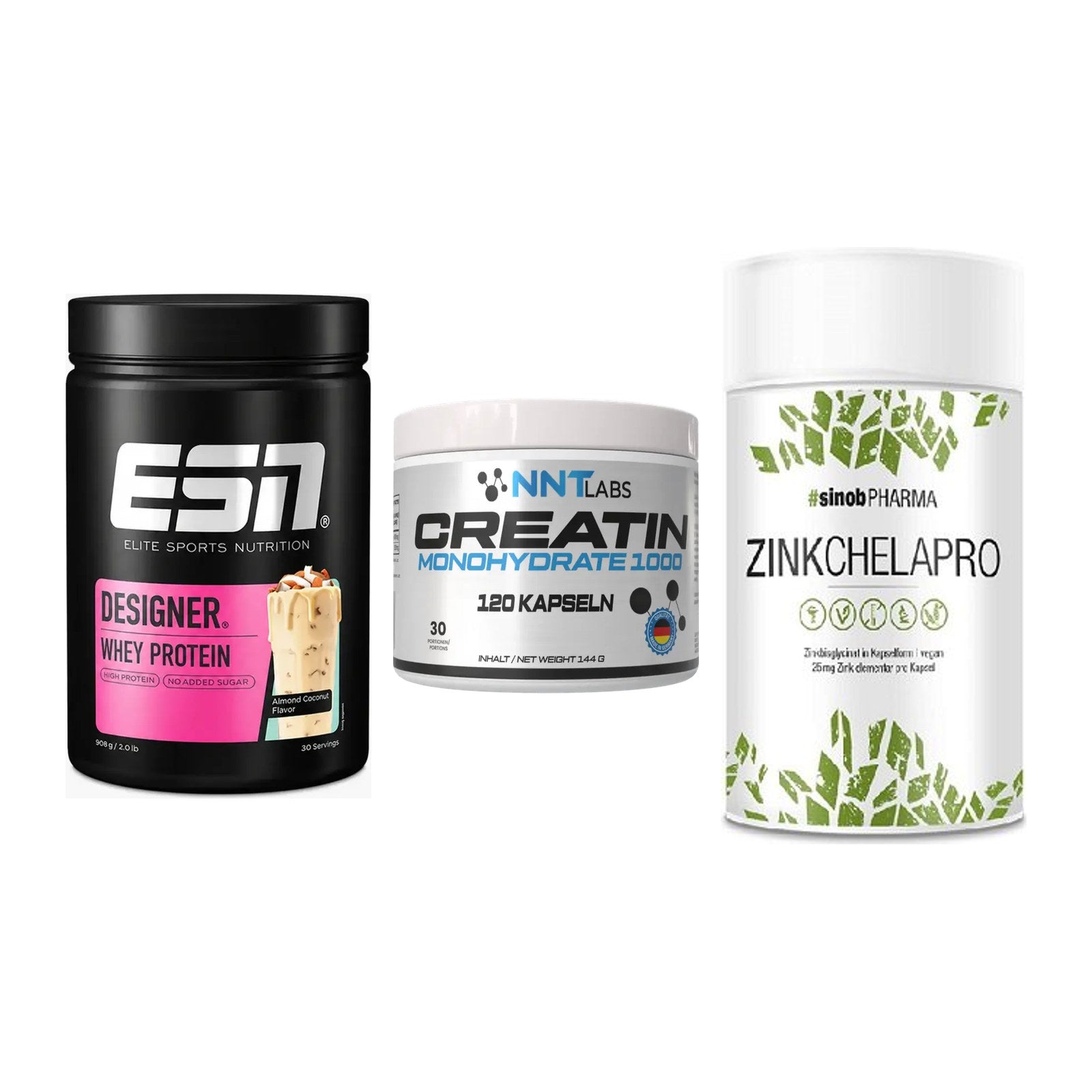 Einsteiger-Set: ESN Designer + NNT Creatin 1000 + Sinob Zink – alle enthaltenen Artikel
