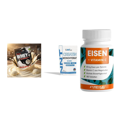 Einsteiger-Set: Sinob Honest + NNT Creatin + ProFuel EISEN – alle enthaltenen Artikel