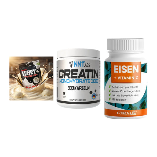 Einsteiger-Set: Sinob Honest + NNT Creatin 1000 + ProFuel EISEN – alle enthaltenen Artikel