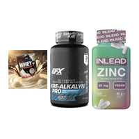 Einsteiger-Set: Sinob Honest + EFX Kre-Alkalyn + INLEAD Zink
