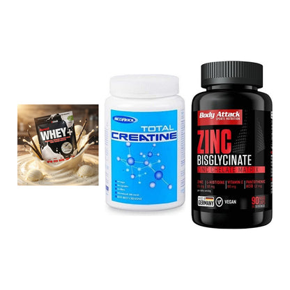 Einsteiger-Set: Sinob Honest + Megabol Total + Body Attack Zink – alle enthaltenen Artikel