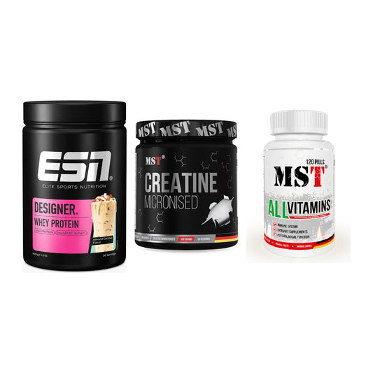 Einsteiger-Set: ESN Designer + MST Creatin + MST All Vitamins – alle enthaltenen Artikel