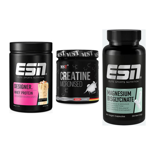 Einsteiger-Set: ESN Designer + MST Creatin + ESN Magnesium – alle enthaltenen Artikel