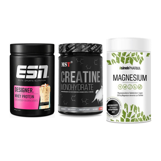 Einsteiger-Set: ESN Designer + MST Creatin + Sinob Magnesium – alle enthaltenen Artikel