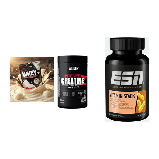 Einsteiger-Set: Sinob Honest + Weider Intense + ESN Vitamin – alle enthaltenen Artikel
