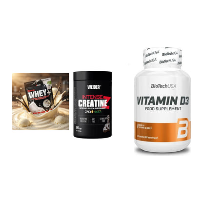 Einsteiger-Set: Sinob Honest + Weider Intense + BioTech Vitamin – alle enthaltenen Artikel