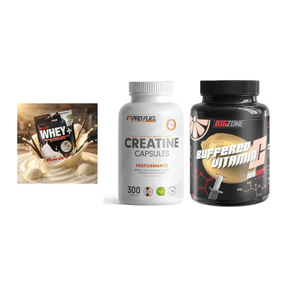 Einsteiger-Set: Sinob Honest + ProFuel Creatine + Big Zone Buffere – alle enthaltenen Artikel