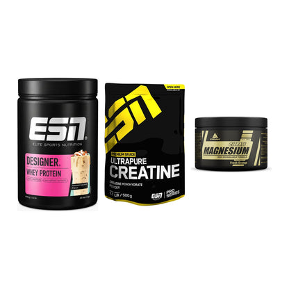 Einsteiger-Set: ESN Designer + ESN Ultrapure + Peak Magnesium – alle enthaltenen Artikel
