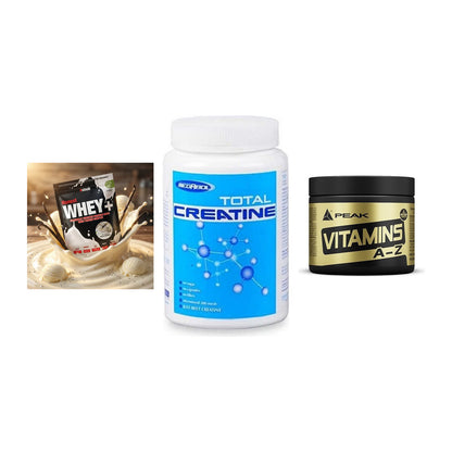Einsteiger-Set: Sinob Honest + Megabol Total + Peak Vitamin A-Z – alle enthaltenen Artikel