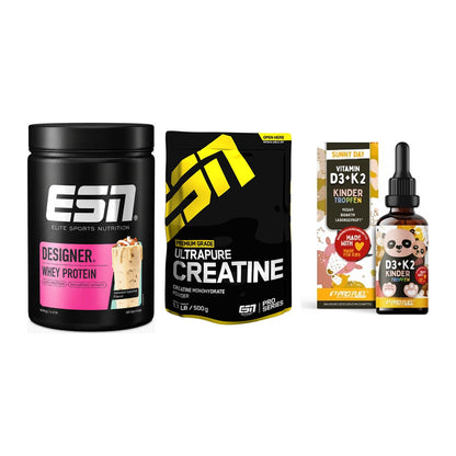 Einsteiger-Set: ESN Designer + ESN Ultrapure + ProFuel VITAMIN – alle enthaltenen Artikel
