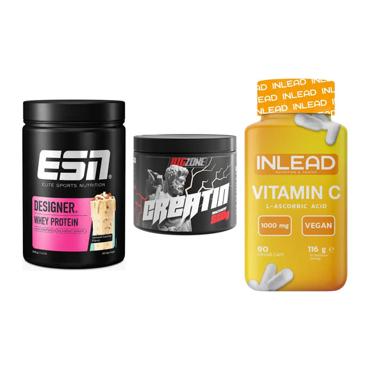Einsteiger-Set: ESN Designer + Big Zone Creatin + INLEAD Vitamin C – alle enthaltenen Artikel