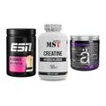Einsteiger-Set: ESN Designer + MST Creatine HCL + Nanosupps Hype – alle enthaltenen Artikel